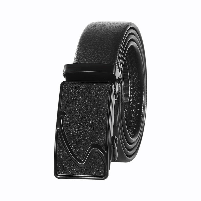 Men's Belt With Automatic Buckle