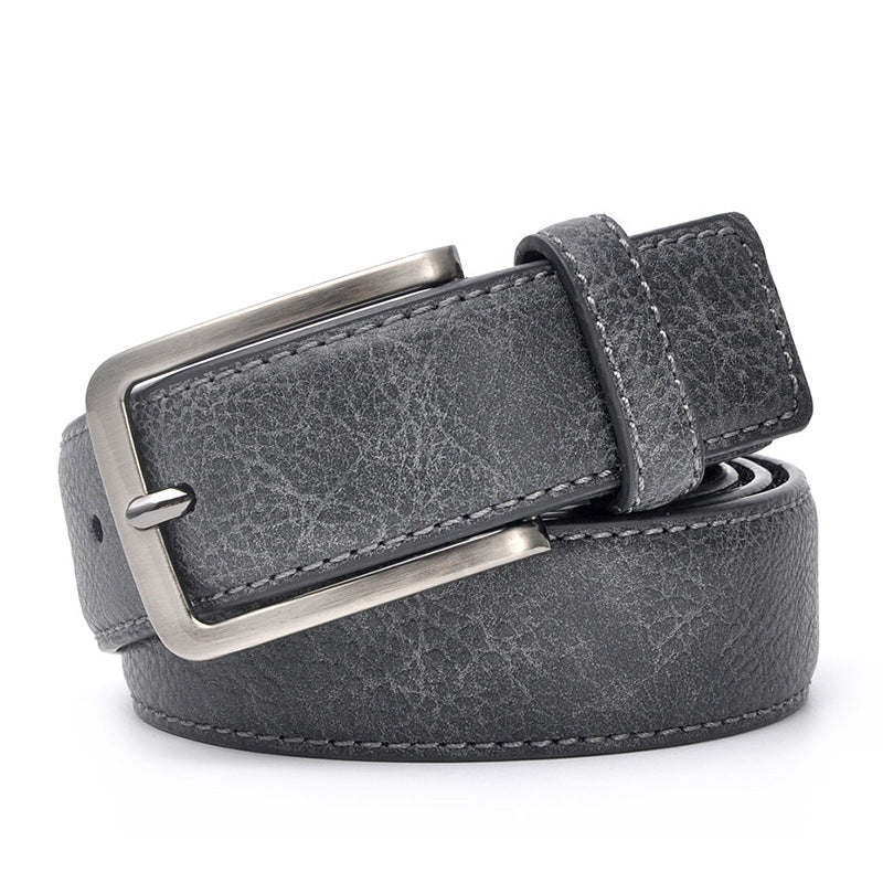 Men's Belt Retro Casual Pin Buckle Belt