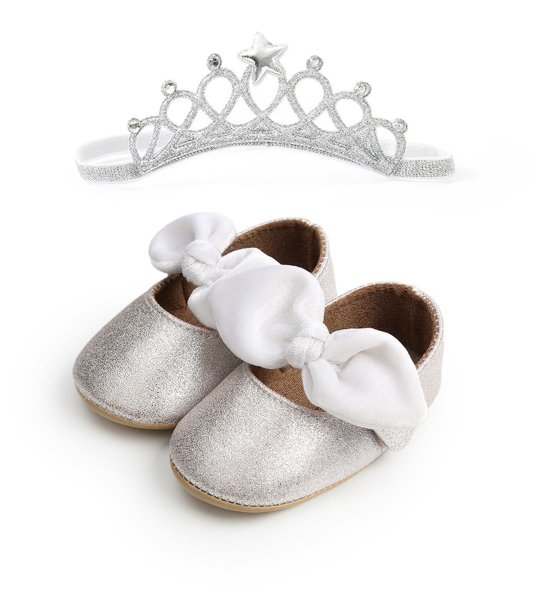 Princess shoes tiara