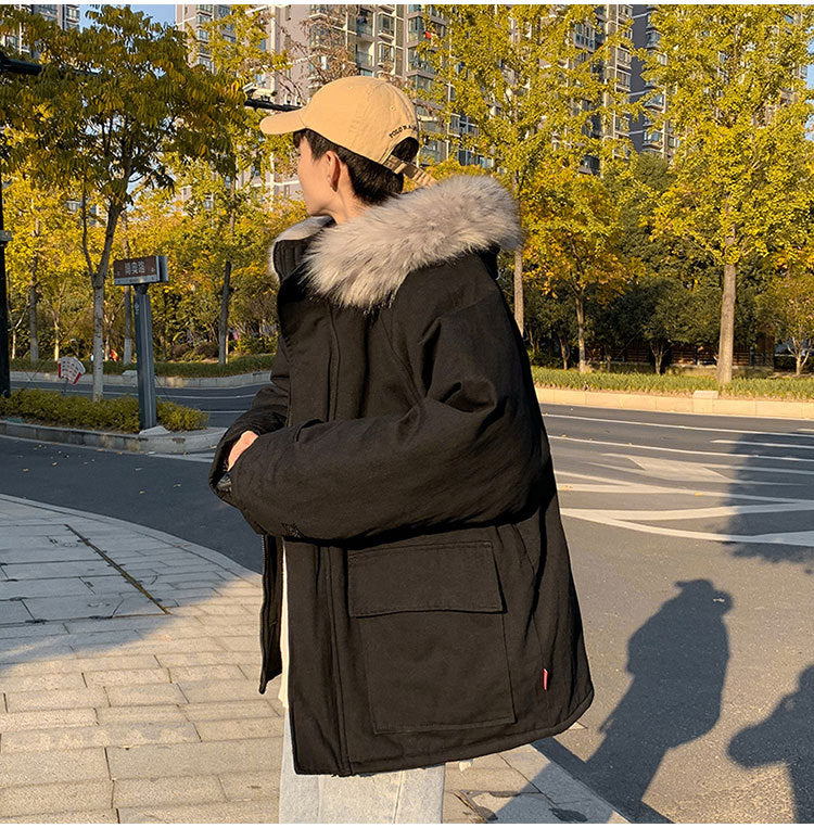 Korean Couple Dongdaemun Cotton-Padded Jacket For Men And Women