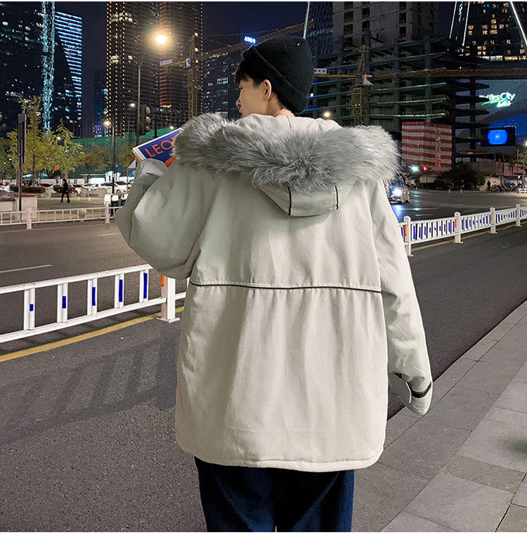 Korean Couple Dongdaemun Cotton-Padded Jacket For Men And Women