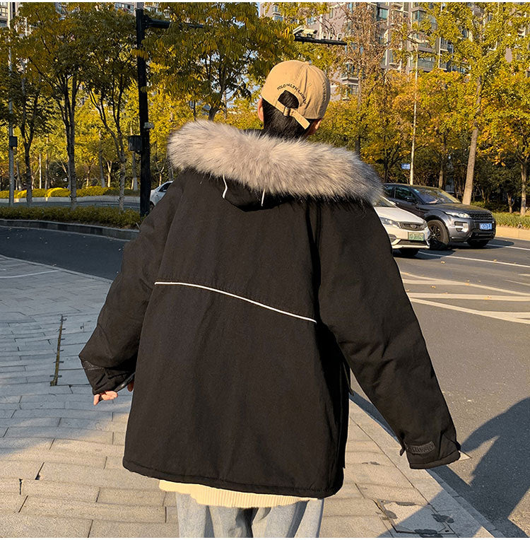 Korean Couple Dongdaemun Cotton-Padded Jacket For Men And Women