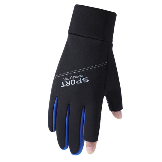 Non-slip Reflective Sports Gloves Winter Men