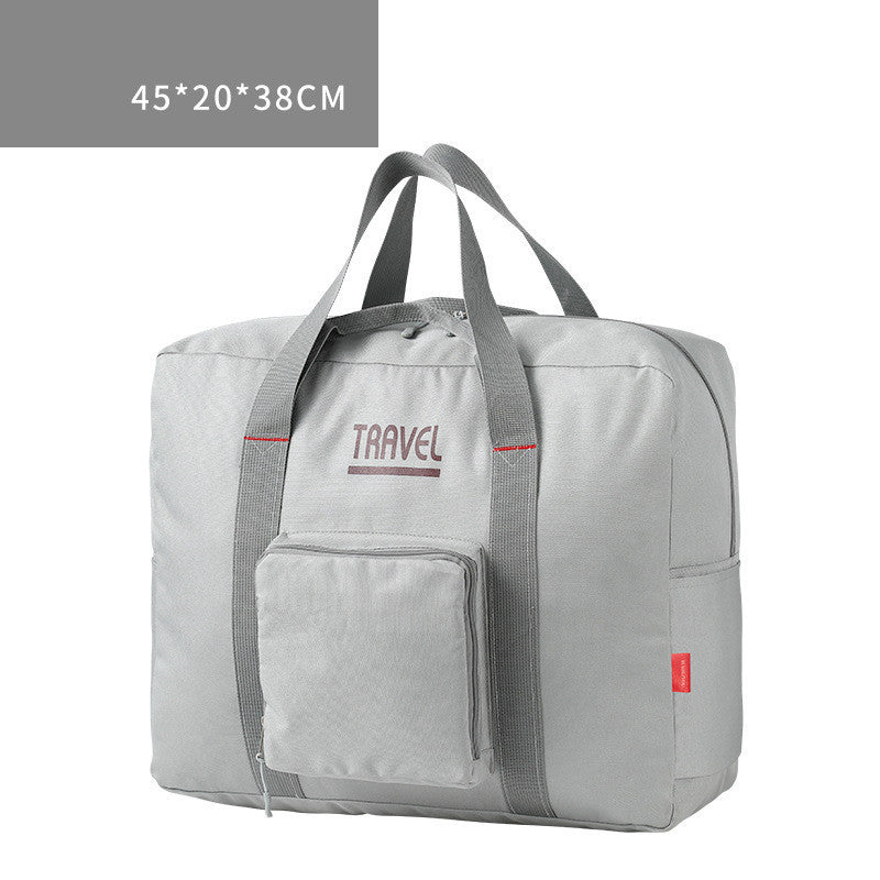 Travel Bag Luggage Storage Bag Foldable Large Capacity Men And Women Canvas Luggage Bag Trolley Bag Travel Bag Ready-To-Produce Bag