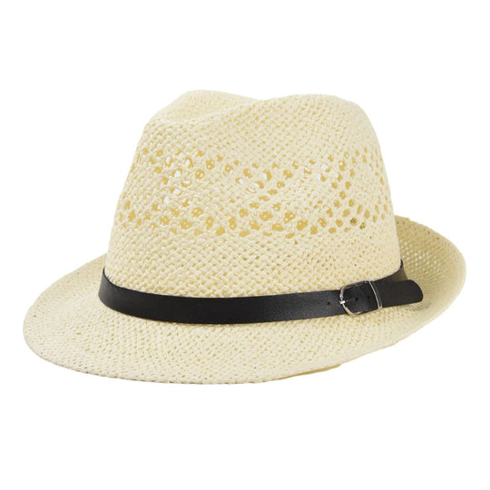 Men Women Personalized Handmade Straw Jazz Hat