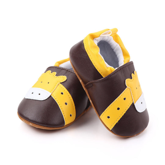 Baby Shoes Soft-Soled Non-Slip Toddler Shoes PU Soft-Soled Front Shoes