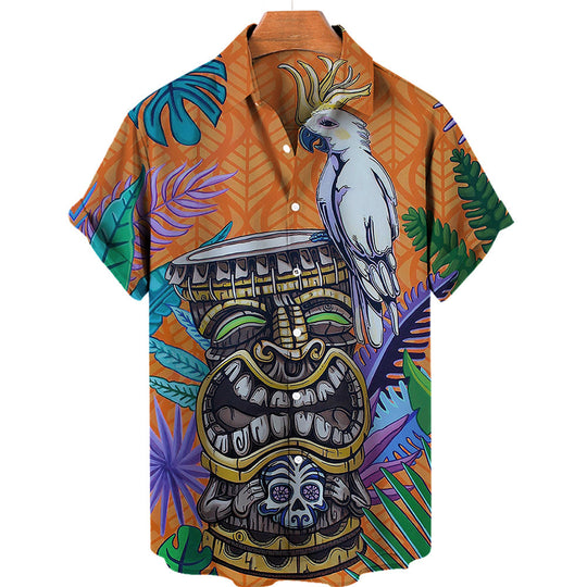 Beachwear Printed Shirt For Men