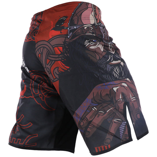 T-shirts+Shorts Men Boxing Shorts Rashguard