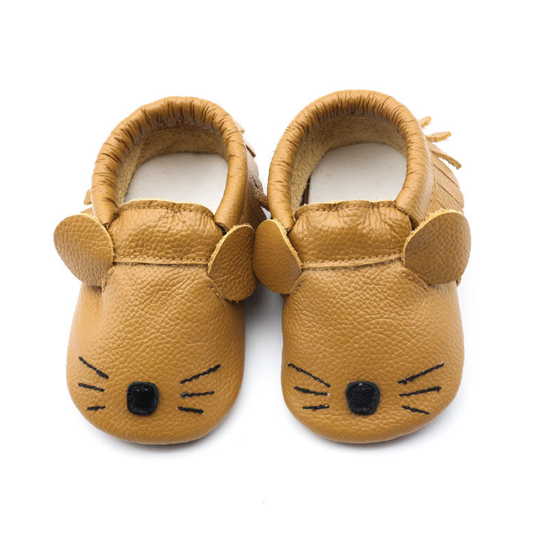 Baby Shoes Soft-Soled Non-Slip Toddler Shoes PU Soft-Soled Front Shoes