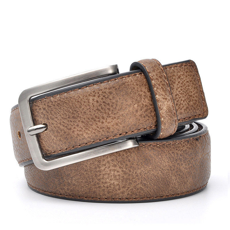 Men's Belt Retro Casual Pin Buckle Belt