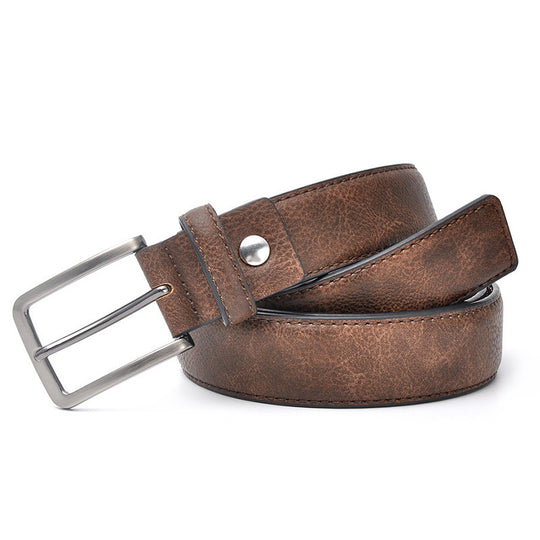 Men's Belt Retro Casual Pin Buckle Belt