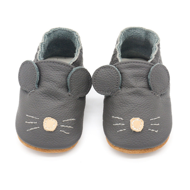 Baby Shoes Soft-Soled Non-Slip Toddler Shoes PU Soft-Soled Front Shoes