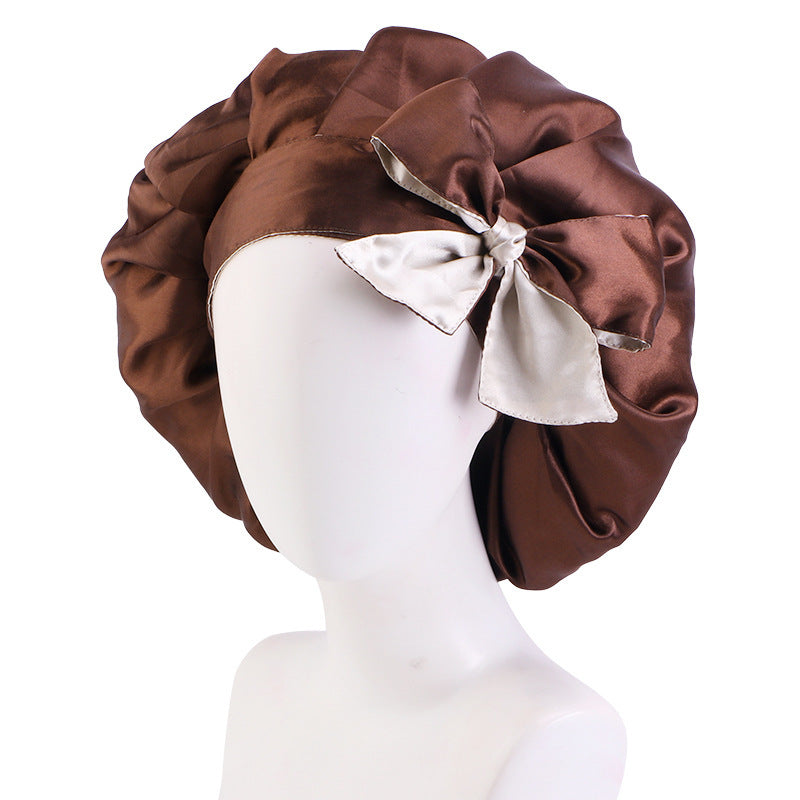 Trendy Double Satin Women's Hair Care Hat