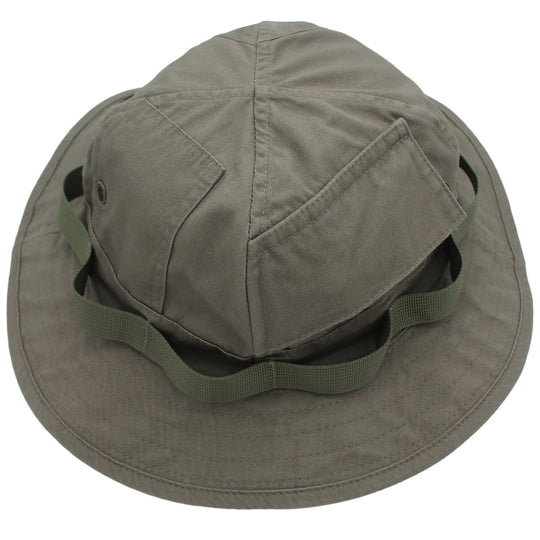 Sun Hat Men Sun-proof Vintage Cotton Tooling Style Bucket Hat