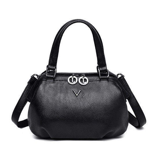 Summer Small Tote Genuine Leather Luxury Handbags Women Bags