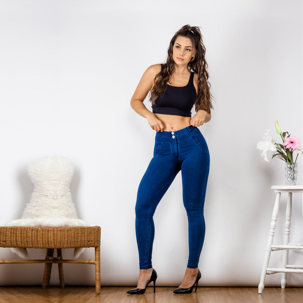 Shascullfites melody gym jeans booty shaping denim leggings jeggings push up effect yoga pants