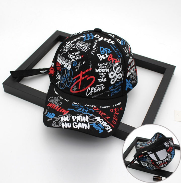 Men And Women's Fashion Personality Hip-hop Baseball Hat