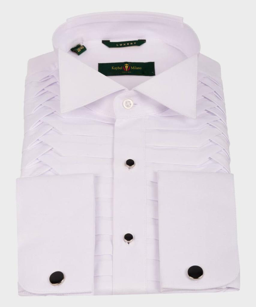 Acme White Tuxedo Shirt