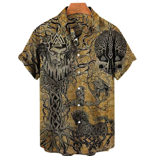 Beachwear Printed Shirt For Men