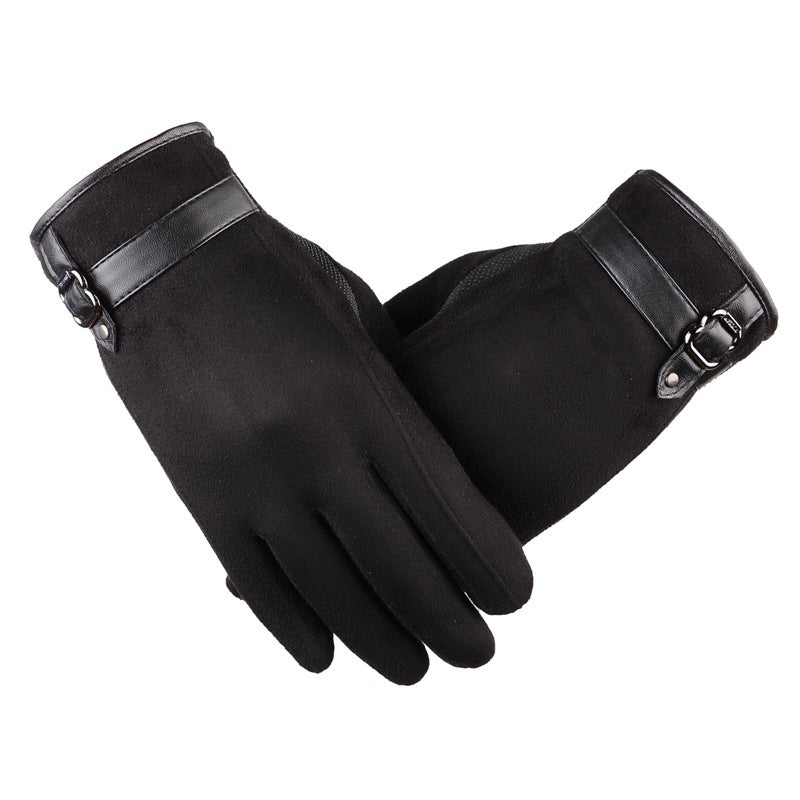 Autumn And Winter New Season Anti-cold Warm Gloves Cycling Men