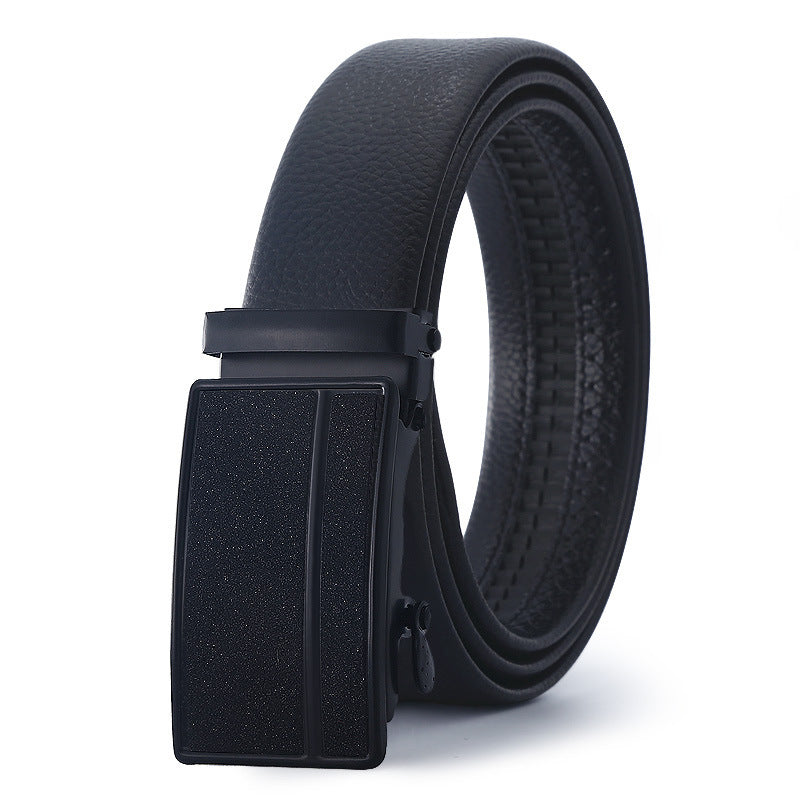 Men's Belt With Automatic Buckle