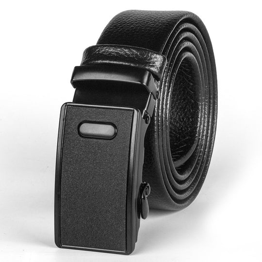 Men's Belt With Automatic Buckle