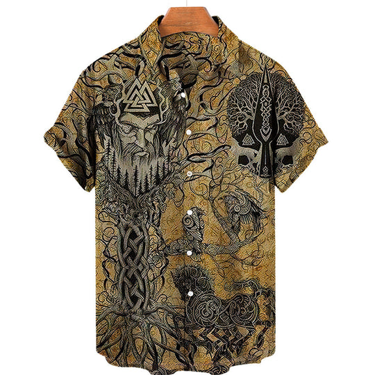 Beachwear Printed Shirt For Men