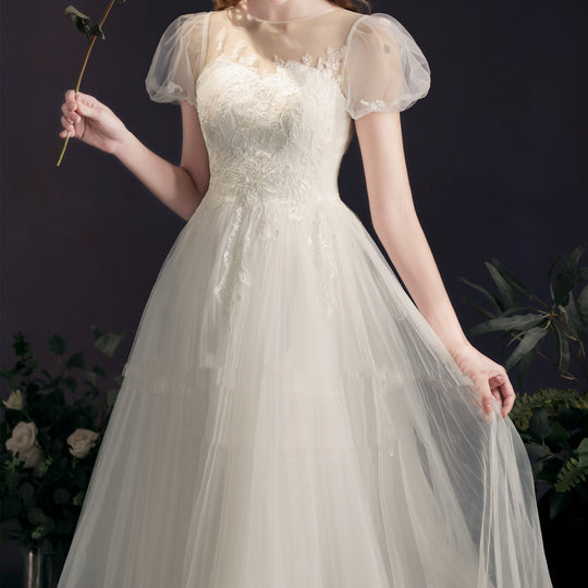 Women's Dinner Simple Wedding Dress