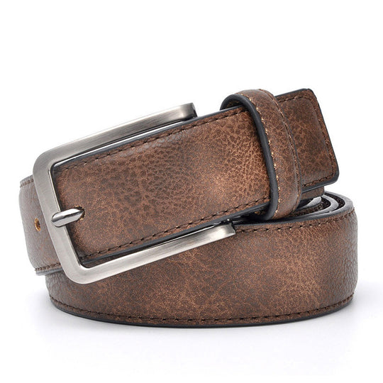 Men's Belt Retro Casual Pin Buckle Belt