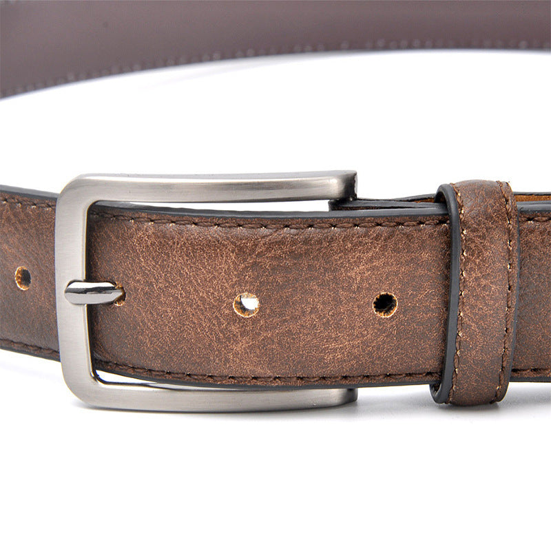 Men's Belt Retro Casual Pin Buckle Belt