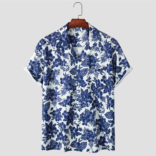 Flower Full Printed Shirt For Men